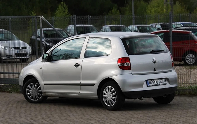 Volkswagen Fox cena 7900 przebieg: 229000, rok produkcji 2006 z Okonek małe 379